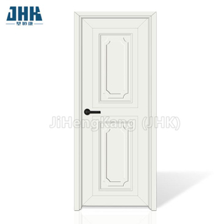 2-х панельная белая внутренняя дверь из АБС-пластика