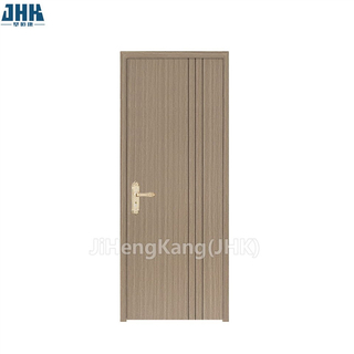 Серо-коричневые двери Fush WPC с тремя пазами