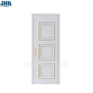 3-х панельные двери из ДПК, окрашенные в белый цвет