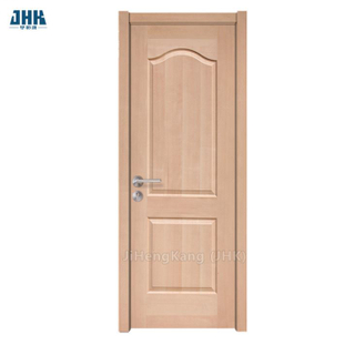 Деревянная дверь из шпона с 2 панелями хорошего дизайна