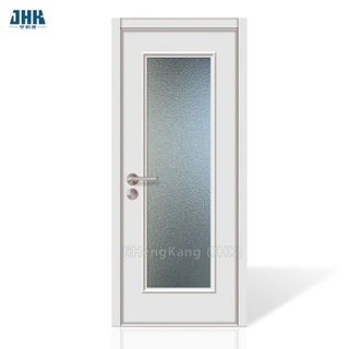 Внутренняя двойная раздвижная стеклянная деревянная дверь из МДФ