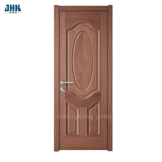 Литая двухпанельная дверь из ХДФ с белой грунтовкой